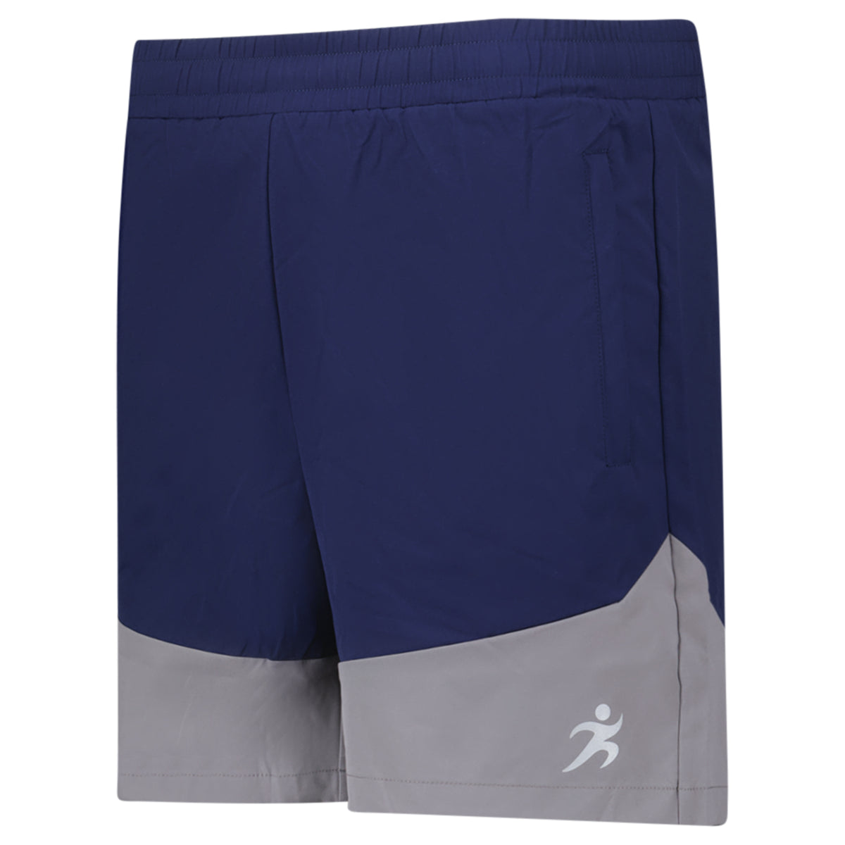 TWO TONE SHORTS NAVY GREY
