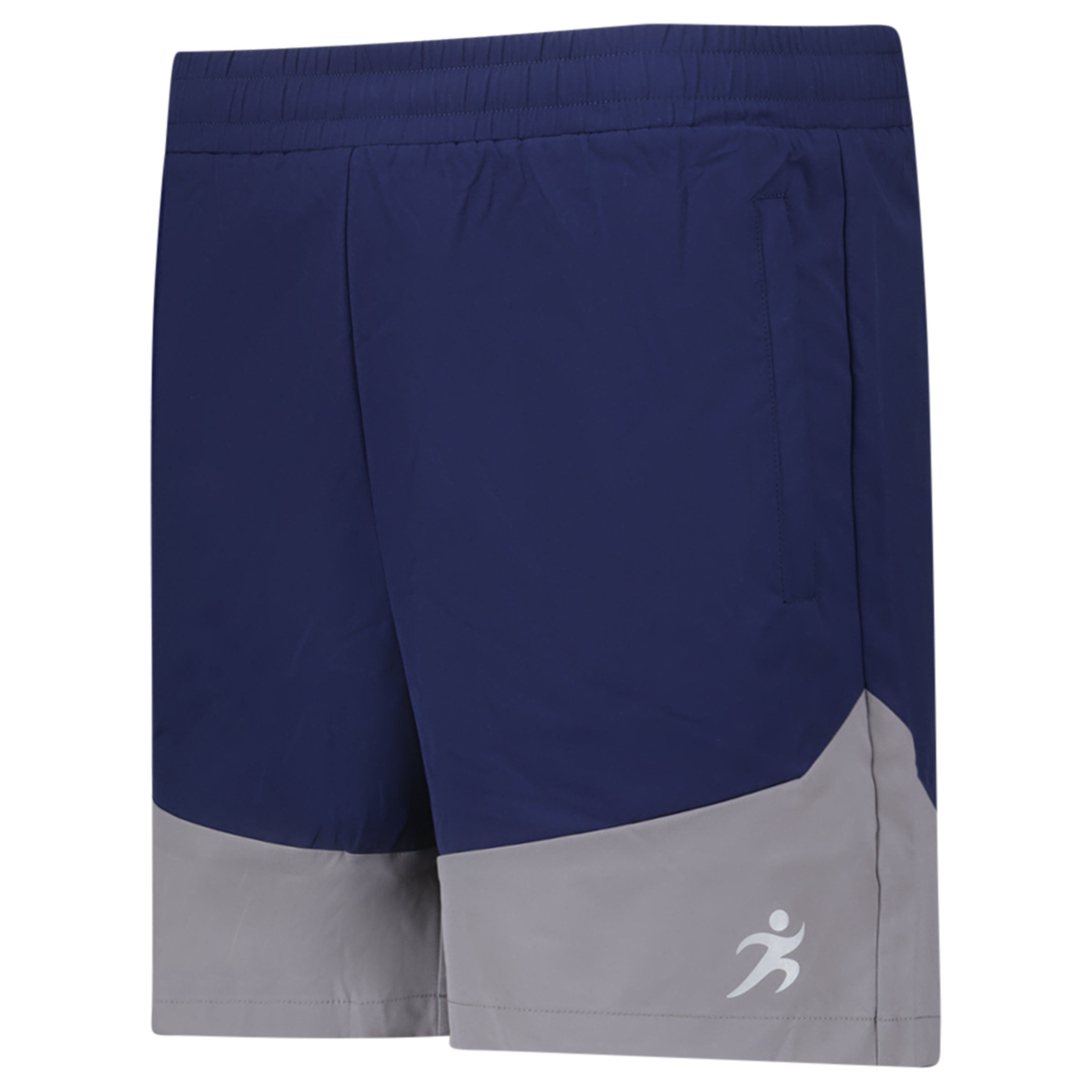 TWO TONE SHORTS NAVY GREY