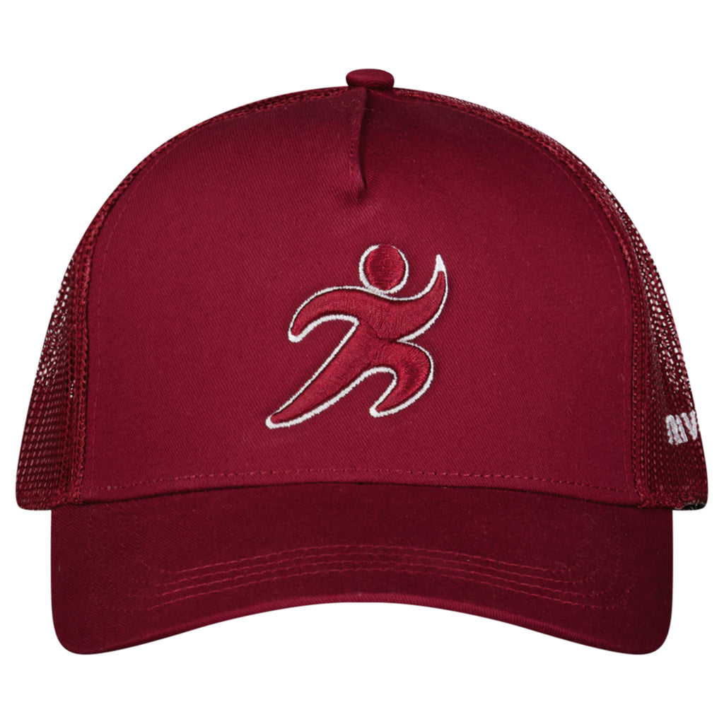TRUCKER CAP BURGUNDY
