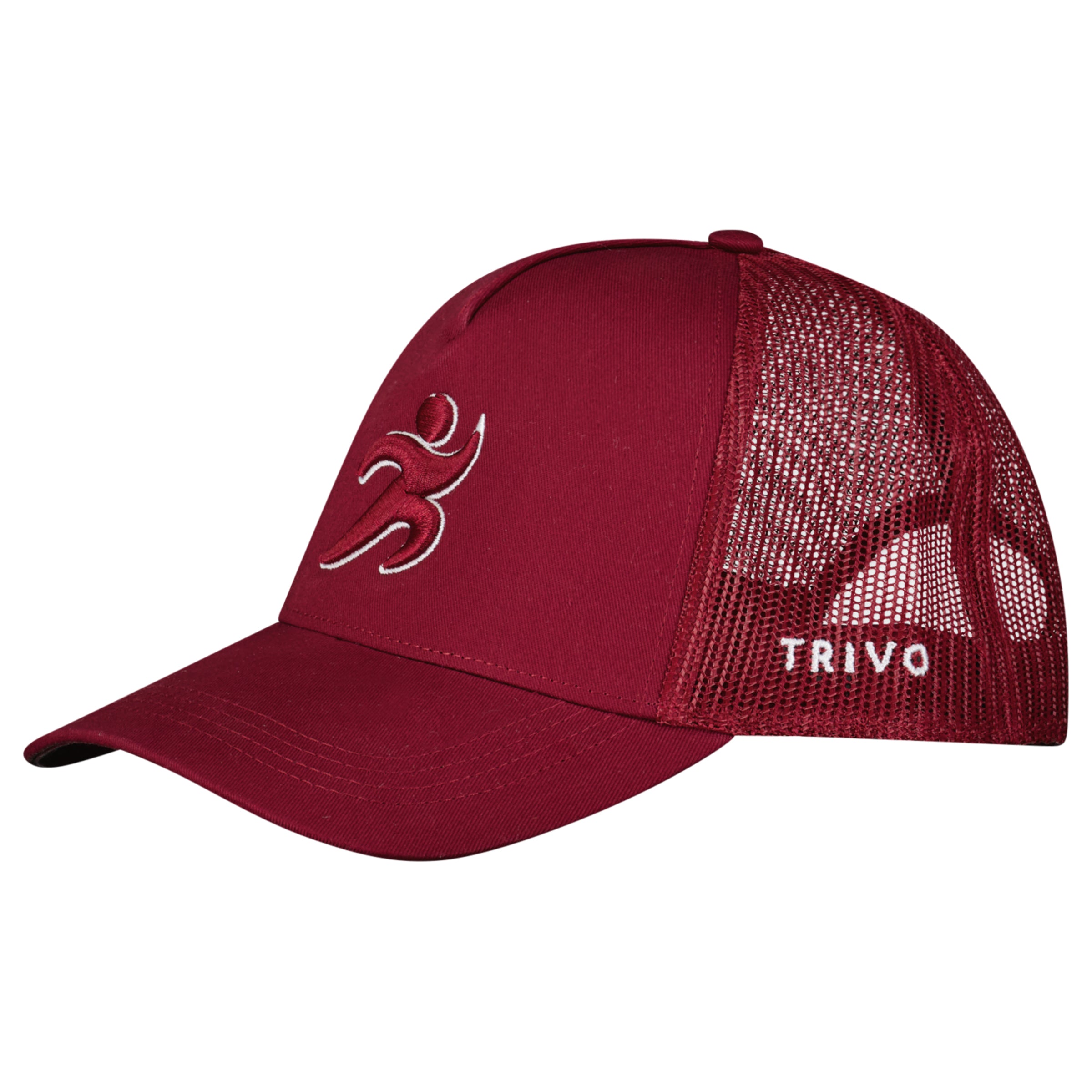 TRUCKER CAP BURGUNDY