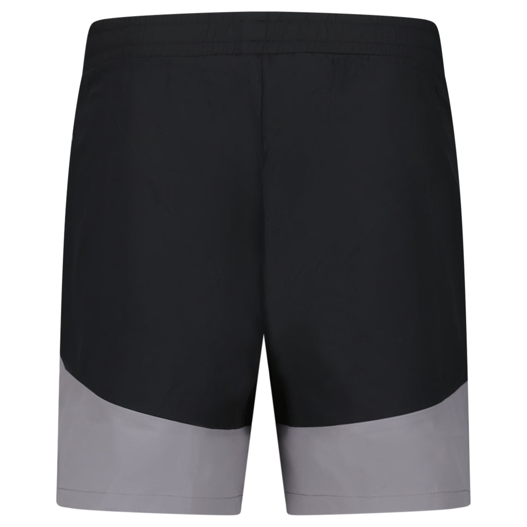 TWO TONE SHORTS BLACK GREY